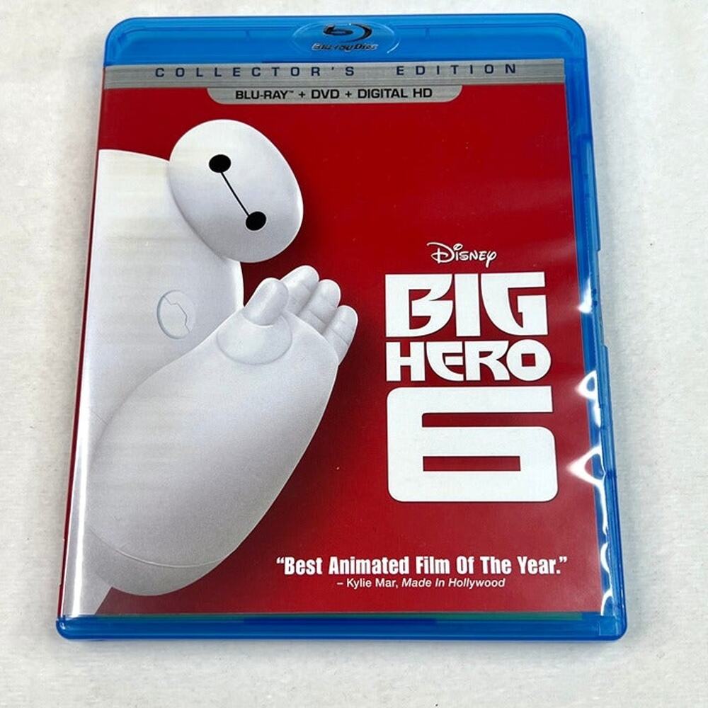 Disney Big Hero 6 Blu Ray & DVD